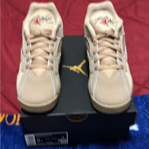Jordan Kids Tan Sneakers